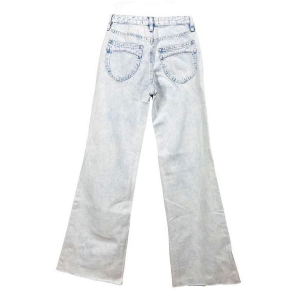 FREE PEOPLE High Rise Straight Flare Jeans NWT - Picture 5 of 6
